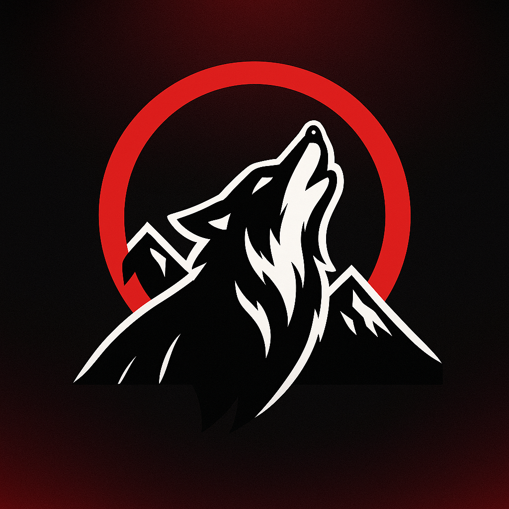 Black Wolf Large Logo